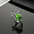 Hip-hop Punk Spider Alloy Plating Rhinestone Open Ring 1 Piece