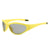 Hip-hop Punk Streetwear Color Block Ac Oval Frame Full Frame Women's Sunglasses