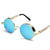 Hip-hop Punk Streetwear Round Pc Round Frame Full Frame Men's Sunglasses