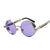 Hip-hop Punk Streetwear Round Pc Round Frame Full Frame Men's Sunglasses