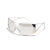 Hip-hop Punk Streetwear Solid Color Pc Square Frameless Women's Sunglasses