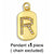 Hip-hop Retro 26 Letters Pendant Chain