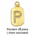 Hip-hop Retro 26 Letters Pendant Chain