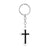 Hip-hop Retro Cross Windmill Alloy Irregular Keychain