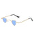 Hip-hop Retro Punk Heart Shape Pc Special-shaped Mirror Full Frame Women's Sunglasses