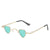 Hip-hop Retro Punk Heart Shape Pc Special-shaped Mirror Full Frame Women's Sunglasses