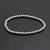 Hip-hop Retro Round Stainless Steel Bracelets