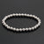 Hip-hop Retro Round Stainless Steel Bracelets