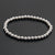 Hip-hop Retro Round Stainless Steel Bracelets