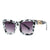 Hip-hop Retro Solid Color Pc Square Full Frame Women's Sunglasses