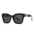 Hip-hop Retro Solid Color Pc Square Full Frame Women's Sunglasses