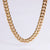 Hip-hop Rock Solid Color Stainless Steel Polishing Plating 18k Gold Plated Long Necklace