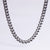 Hip-hop Rock Solid Color Stainless Steel Polishing Plating 18k Gold Plated Long Necklace