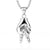 Hip-hop Simple Style Animal Anchor Skull Alloy Titanium Steel Plating Unisex Pendant Necklace