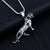 Hip-hop Simple Style Animal Anchor Skull Alloy Titanium Steel Plating Unisex Pendant Necklace