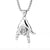 Hip-hop Simple Style Animal Anchor Skull Alloy Titanium Steel Plating Unisex Pendant Necklace