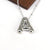 Hip-hop Simple Style Classic Style Letter Copper Silver Plated Pendant Necklace In Bulk