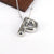 Hip-hop Simple Style Classic Style Letter Copper Silver Plated Pendant Necklace In Bulk