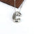 Hip-hop Simple Style Classic Style Letter Copper Silver Plated Pendant Necklace In Bulk