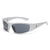 Hip-hop Streetwear Geometric Pc Cat Eye Full Frame Sports Sunglasses