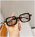 Hip-hop Streetwear Geometric Pc Square Full Frame Glasses