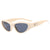 Hip-hop Streetwear Solid Color Pc Cat Eye Full Frame Women's Sunglasses