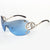 Hip-hop Streetwear Solid Color Pc Square Frameless Women's Sunglasses