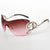 Hip-hop Streetwear Solid Color Pc Square Frameless Women's Sunglasses