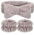 Hot 6-piece Set Spa Wash Practical Bracelet Headband Plush Fashion Hair Band Wrist Band