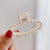 Hot Elegant Pearl Grab Clip Women's Summer High Sense Large Hairpin Korean Shark Clip Back Head Clip Headwear