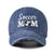 Hot Hat Embroidery SOCCER MOM Love Football Custom Washed Baseball Cap Soft Top Cap