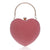 Hot Heart-shaped Handbag Lady Fashion Makeup Bag Evening  Bag Clutch Bag