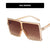 Hot Sale Retro Big Frame Sunglasses New Street Shooting Trend Sunglasses Frame Metal Hinge Wholesale