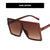 Hot Sale Retro Big Frame Sunglasses New Street Shooting Trend Sunglasses Frame Metal Hinge Wholesale