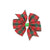 Hot Selling  Christmas Party Headwear Plaid Stripe Bow Hairpin Little Girl Hairpin Accessories