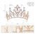 Hot Selling Creative Wedding Crown Carnival Party Dress Up Headwear Simple Dignified Rhinestone Bridal Crown