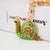 Hot Selling Fashion Creative Cute Diamond Small Snail Car Key Chain