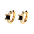 Hot Selling Fashion Simple Personality Inlaid Zircon Hoop Earrings Wholesale