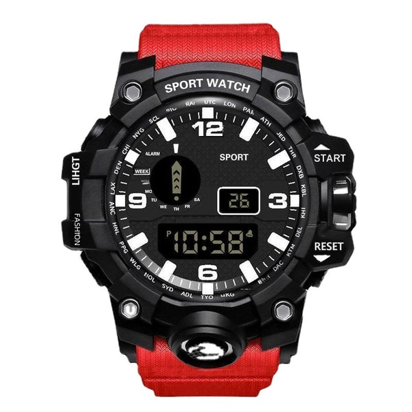 Hot Wholesale  Hot Multifunctional Outdoor Men's Electronic Watches Men's And Women's Students Running Sports Watches