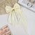 Hot-selling Long Ribbon Big Bow Hairpin  Style Back Of Head Play Duckbill