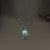 Hot-selling Luminous Openable Skull Pendant Halloween Luminous Necklace Wholesale