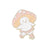 IG Style Cute Pin Cartoon Mushroom Alloy Stoving Varnish Plating Women'S Brooches