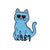 IG Style Cute Pin Cat Zinc Alloy Stoving Varnish Plating Unisex Brooches