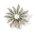 IG Style Cute Pin Flower Alloy Inlay Rhinestones Women's Brooches