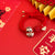 IG Style Cute Women's Snake Cloth Inlay Rhinestones Hair Tie