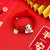 IG Style Cute Women's Snake Cloth Inlay Rhinestones Hair Tie