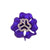 IG Style Human Leaf Flower Alloy Inlay Rhinestones Unisex Brooches