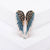 IG Style Modern Style Pin Wings Alloy Enamel Inlay Rhinestones Women'S Brooches