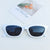 IG Style Modern Style Solid Color Pc Resin Cat Eye Full Frame Women's Sunglasses