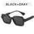 IG Style Retro Geometric Ac Square Full Frame Women's Sunglasses